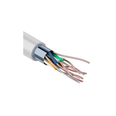 F/UTP, CAT 5e, PVC, 4PR, 24AWG, INDOOR, SOLID