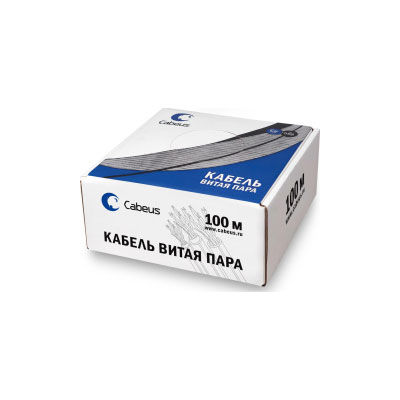 UTP-4P-Cat.5e-SOLID-BL-100